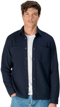 CASAMODA Hemdjacke uni blau 62386624