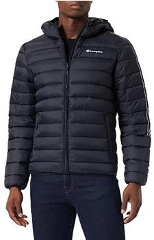 Champion American Tape Hooded Jacke schwarz