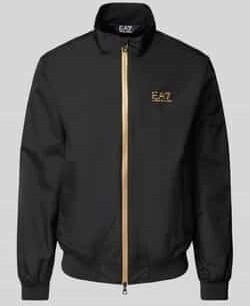Emporio Armani Jacke Label-Print