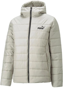 Puma Anorak M Essentials Hooded Padded Jacket pebble gray