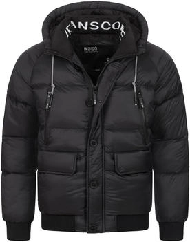 Indicode Winterjacke 'Paulix' schwarz
