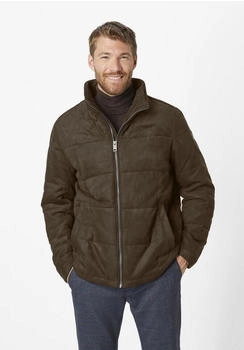 Redpoint QUINCY Regular Fit Micro Suede Jacke dk olive