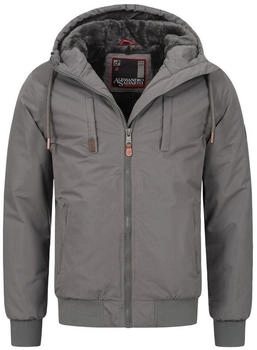 Alessandro Salvarini Herren Jacke grau