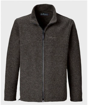 Mufflon Torup Merinojacke schwarz granit