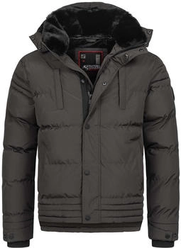 Alessandro Salvarini Winterjacke Herren wasserabweisend Kapuze abnehmbar warm gef&uuml;ttert