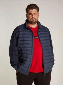 Tommy Hilfiger Steppjacke Mix Media Stand Dünn blau desert sky