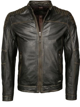 MUSTANG Lederjacke Whyte braun