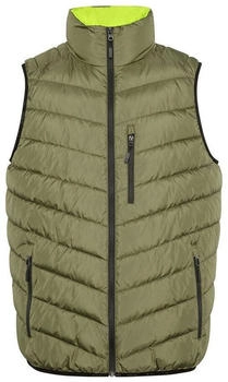 Chiemsee Herren Wattierte Weste In Trendiger Stepp-Optik (22213201) dusty olive