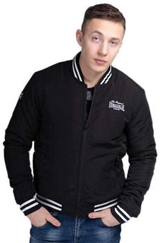 Lonsdale Trusthorpe Jacke schwarz weiß