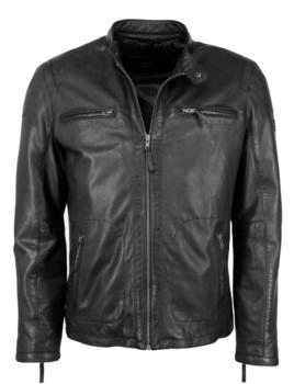 JCC Lederjacke 'Macadam' schwarz