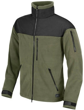 Helikon-Tex® Taktische Fleece Jacke Classic oliv schwarz