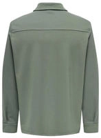 ONLY & SONS Langarmhemd "ONSNEWKODYL OVERSHIRT SWEAT NOOS" Materialmix, regular fit