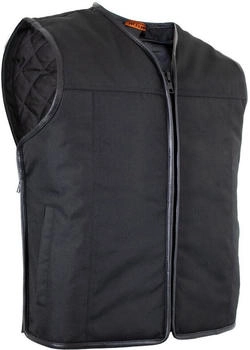 MDM Dance Bikerweste schwarz