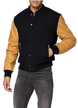 Schott N.Y.C. LCUSA Lederjacke navy cognac