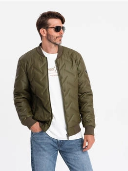 Ombre Bomber Senghore dunkelolivgrün