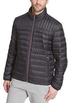 Tommy Hilfiger Ultra Loft verstaubare Pufferjacke Daunenalternative schwarz