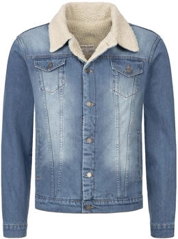 Rock Creek Winterjacke Jeansjacke dunkelblau
