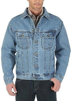 Wrangler Rugged Wear Jeansjacke ungefüttert vintage indigo blau