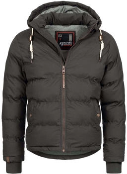 Alessandro Salvarini Herren Winterjacke dunkelgrau