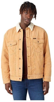 Wrangler Antifit Sherpa Jacke lederbraun