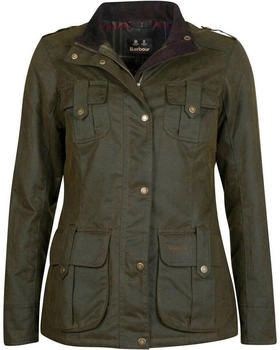 Barbour Wachsjacke Winter Defence oliv