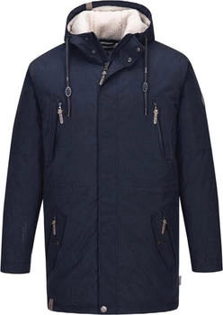 Blue Wave Funktionsparka Jacke Kuddel marine