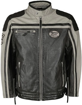 MUSTANG Bikerjacke 31021213 schwarz grau