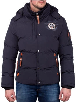 Geographical Norway Winterjacke Kapuze schwarz