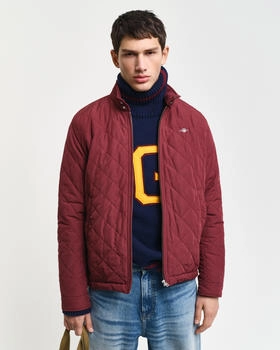 GANT Quilted Windcheater Jacke wine rot