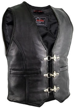 MDM Dance Lederweste Herren Biker