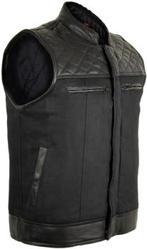 MDM Dance Biker Textilweste gesteppten Diamond Schultern