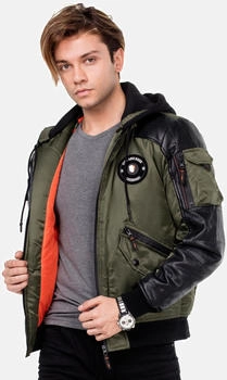 Cipo & Baxx KASAN Bomberjacke CM134 grün