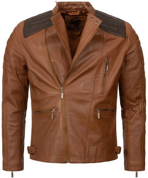Rock Creek Lederjacke H-181 hellbraun