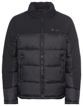 Champion Steppjacke Label-Print schwarz