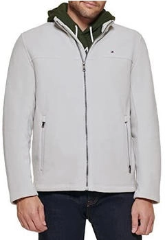 Tommy Hilfiger Klassische Polarfleecejacke Reißverschluss vorne