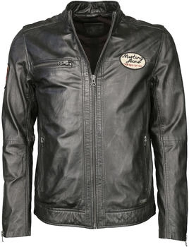 MUSTANG Lederjacke Varberg braun dunkelbraun