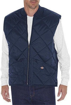 Dickies Diamond Quilted Nylon Weste dunkles marineblau