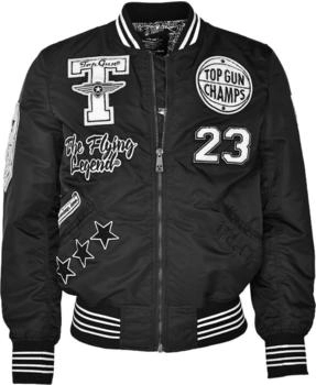 TOP GUN Bomberjacke TG22032 schwarz