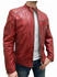 Milestone Lederblouson aus Lammnappa Leder rot