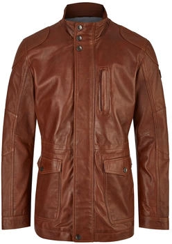 Bugatti Übergangsjacke cognac gold grau schwarz