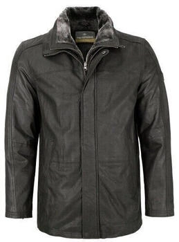 Redpoint Echtleder Lederjacke Longjacket ziegenleder schwarz