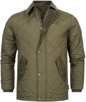 Indicode Jacke 'ldos' dunkelgrün