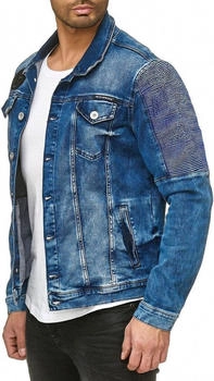 Redbridge Jeansjacke Denim Biker Übergangsjacke destroyed