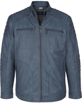 Babista Lederjacke 'Zanzino' blau