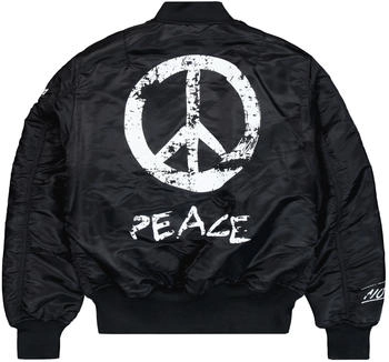 Alpha Industries MA-1 Peace Bomberjacke (156136-03) schwarz Alpha Industries MA-1 Peace Bomberjacke (156136-03) schwarz