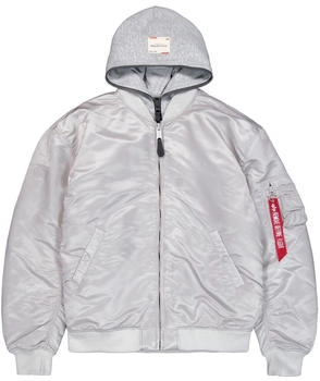 Alpha Industries MA-1 D-Tec Studio Light Weight Bomberjacke (156143-666) grau