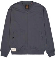 Alpha Industries Bomberjacke Studio Edition Fleece Bomber grau S (44/46)