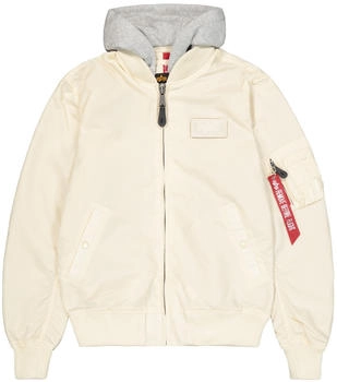 Alpha Industries MA-1 TT Hood (196108) vintage white