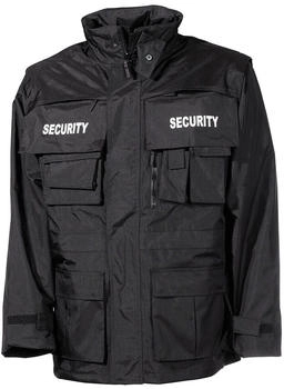 Max Fuchs Security Jacke schwarz