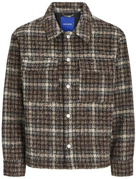 Jack & Jones Jorontario Jacke chocolate check
